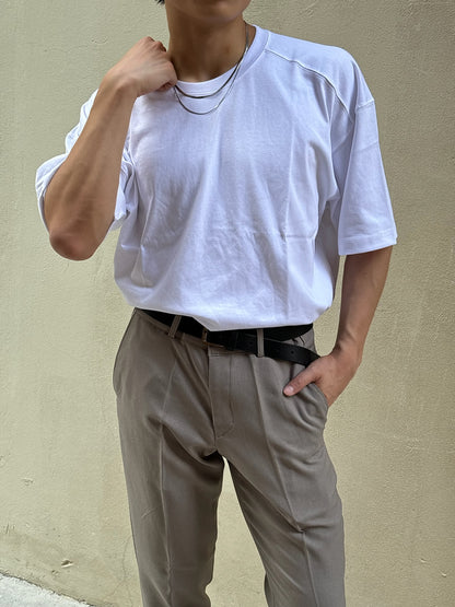 基本直腳長褲 香港男裝