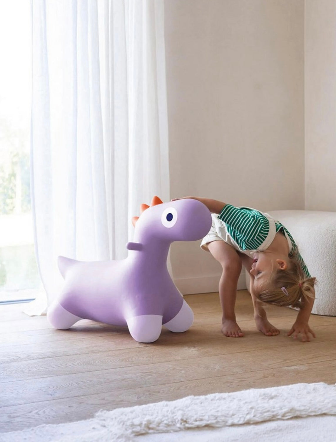 [幼兒玩具]恐龍搖搖玩具 new beige