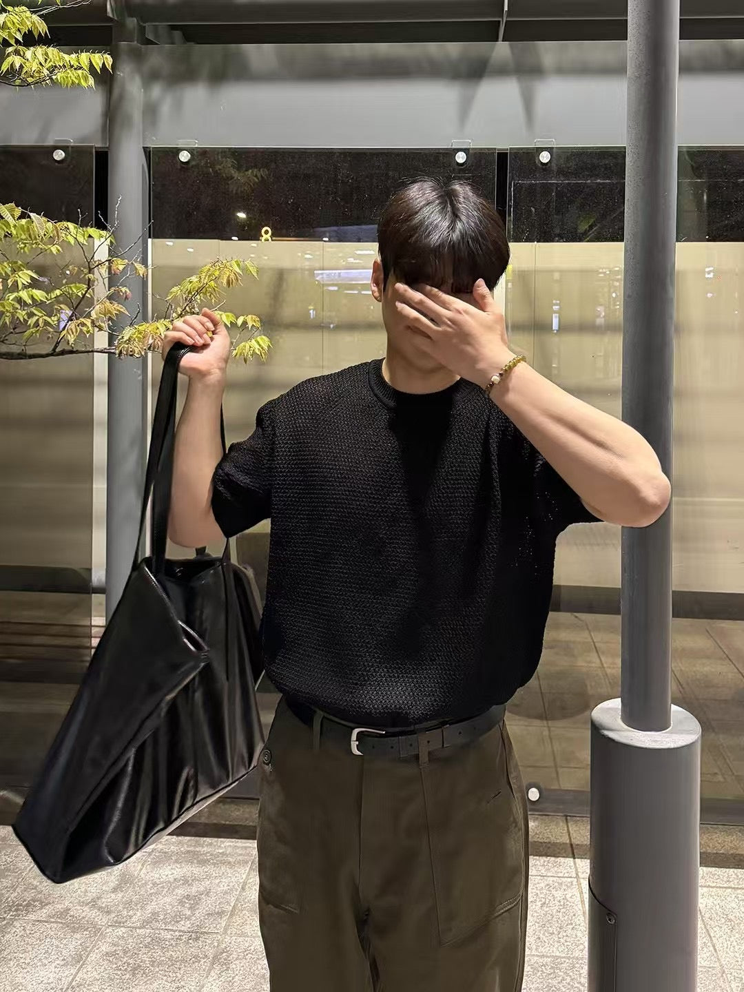 韓系質感短袖上衣