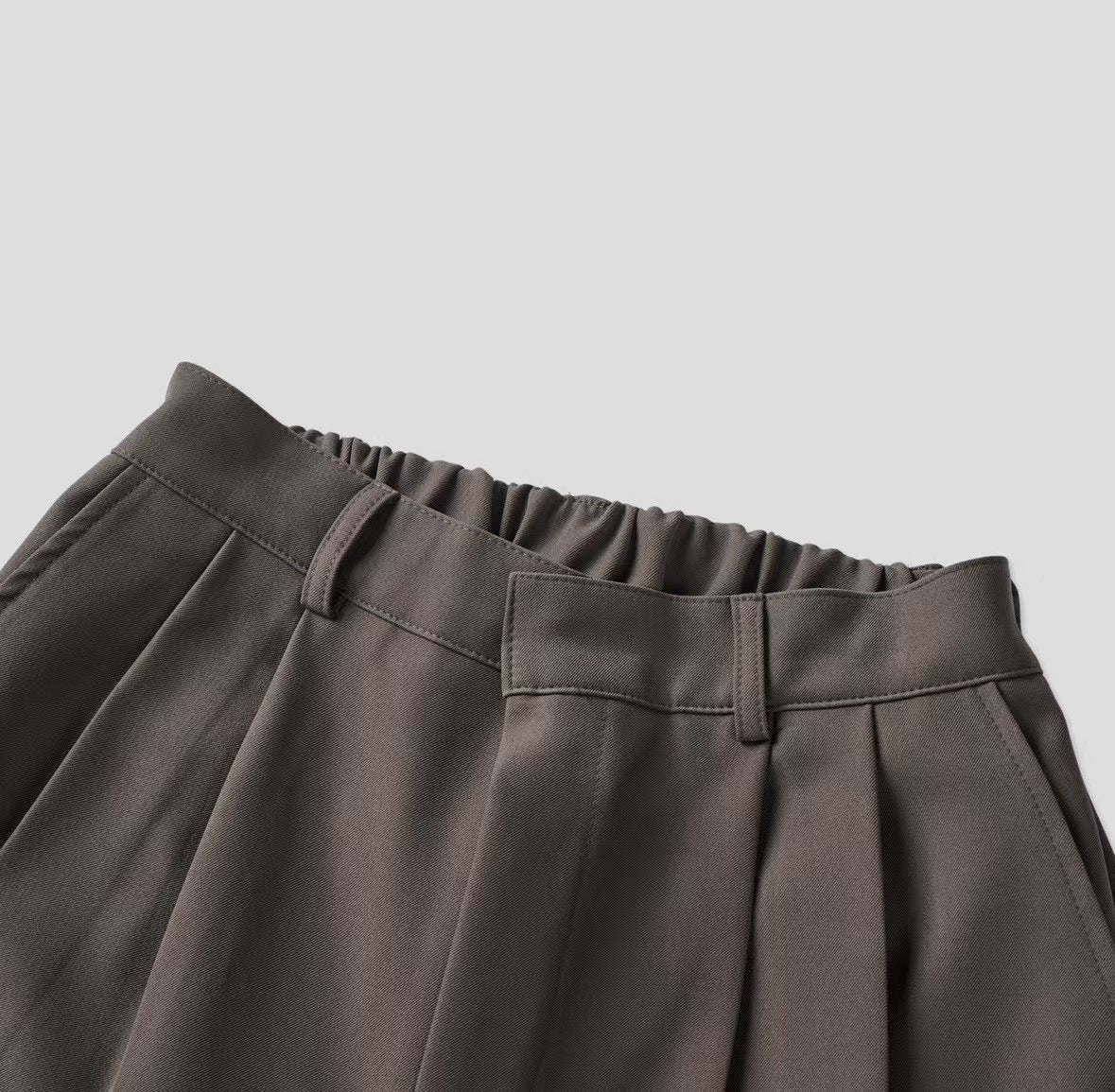 垂墜感西裝長褲