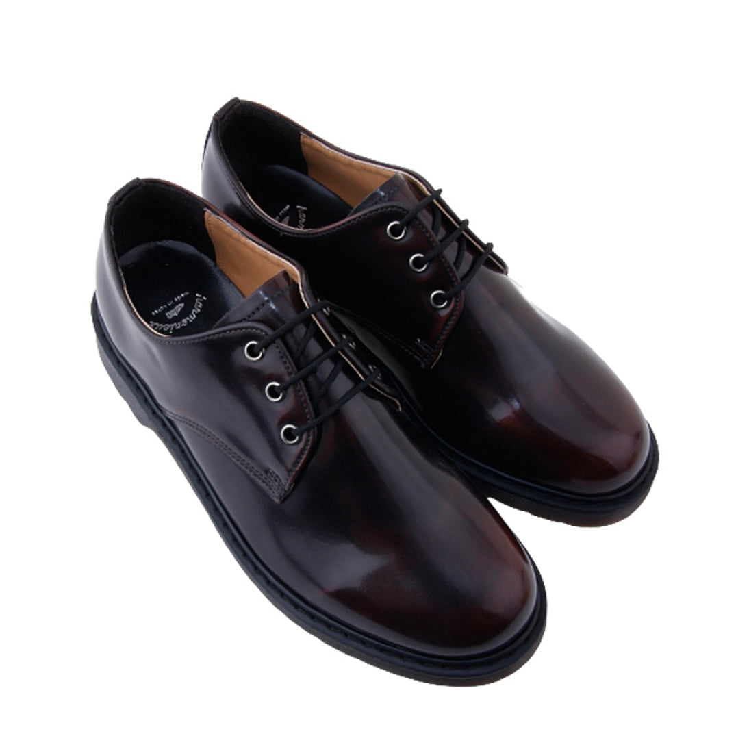 韓國製皮革傳統德比鞋