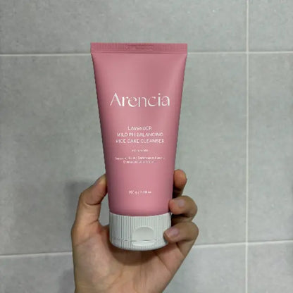 [敏感肌]Arencia敏感肌薰衣草年糕輕卸妝潔面膏