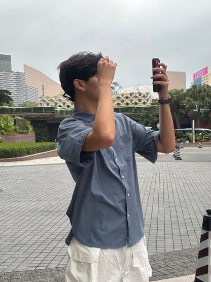 韓系短袖襯衫