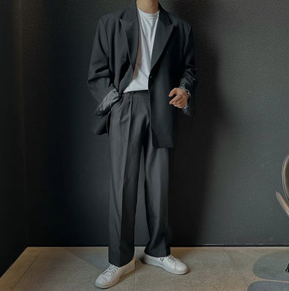 韓系西裝 - 長褲(3色)