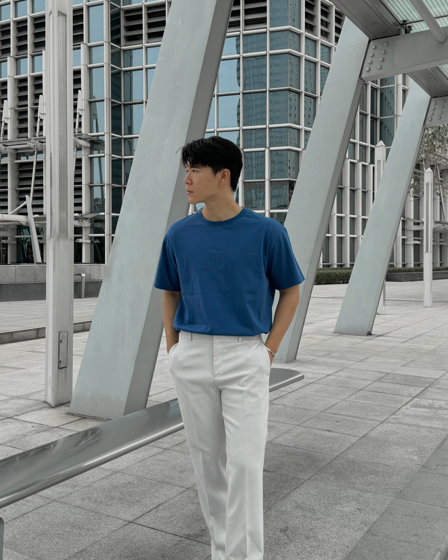 現貨 直腳九分長褲