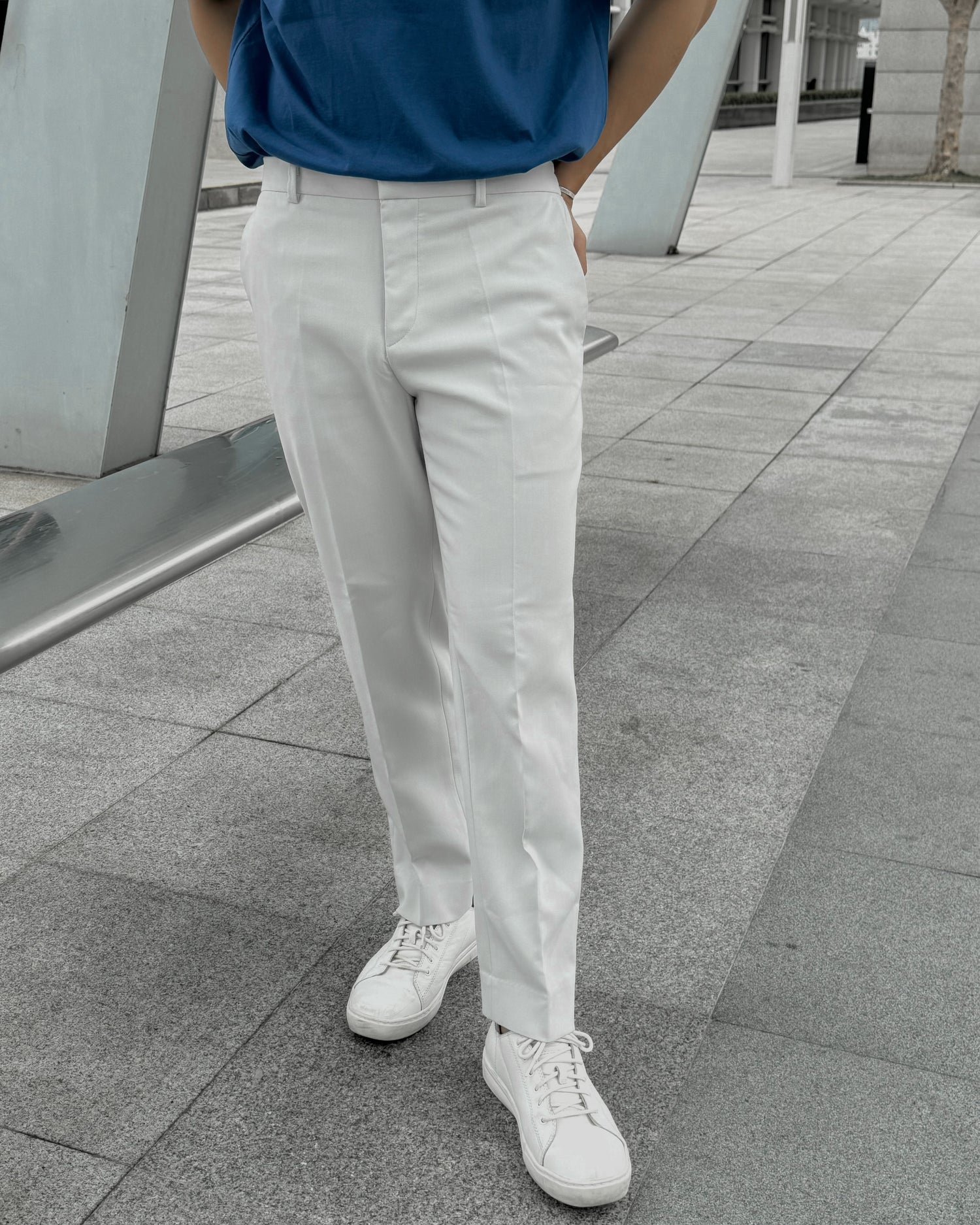 現貨 直腳九分長褲