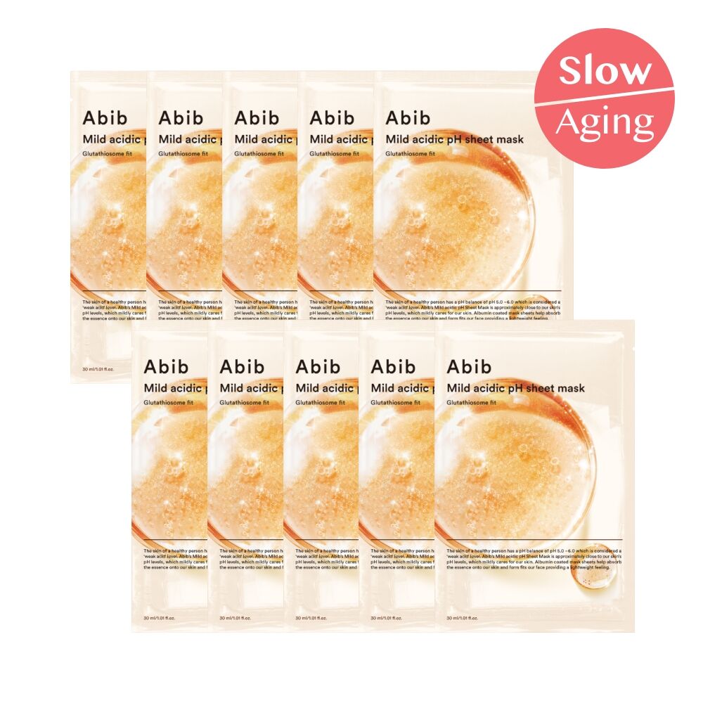 [熱門面膜]Abib弱酸性面膜5/10片裝