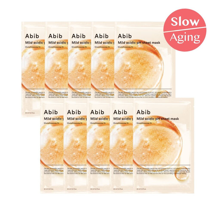 [熱門面膜]Abib弱酸性面膜5/10片裝