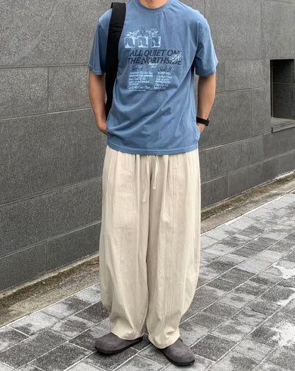 男女裝系列 落地闊身長褲