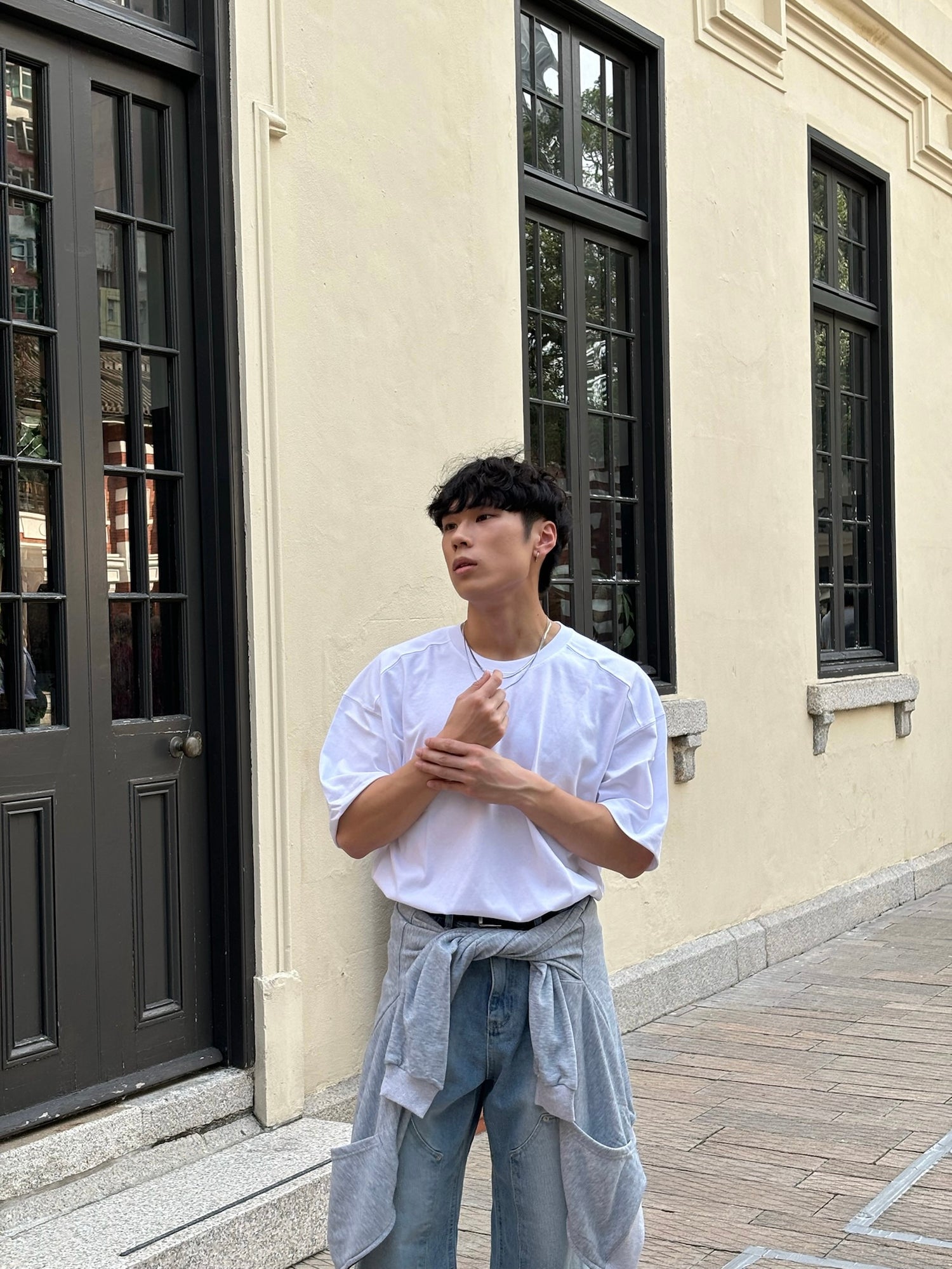 韓系街頭牛仔褲