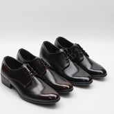 韓國製皮革德比鞋