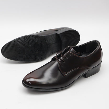 韓國製皮革德比鞋