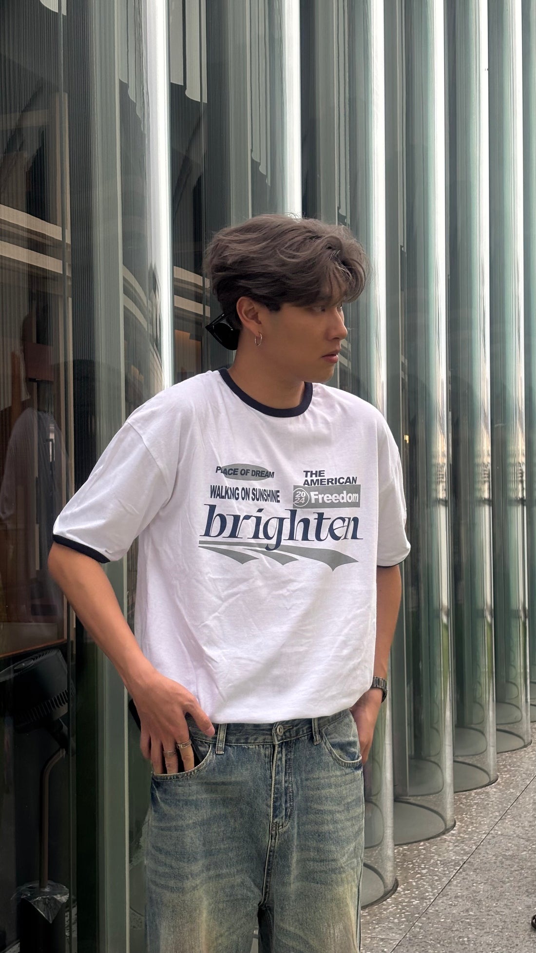 Brighten純棉短袖Tee