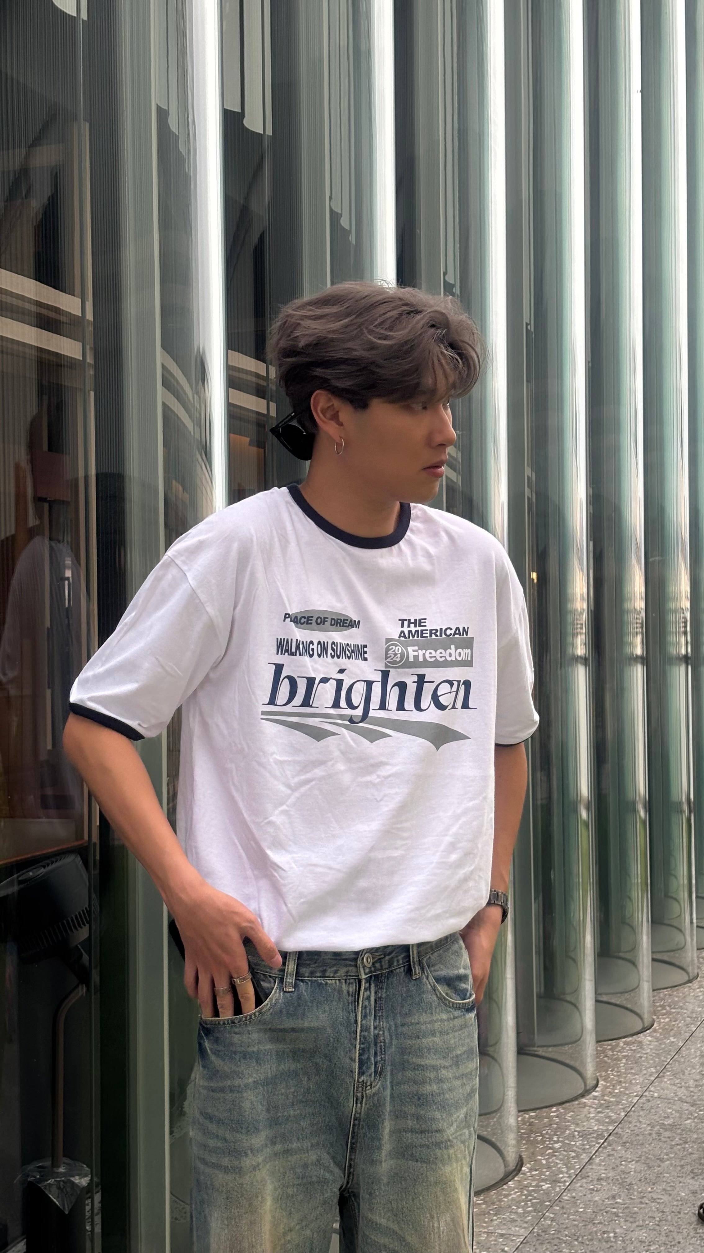 Brighten純棉短袖Tee