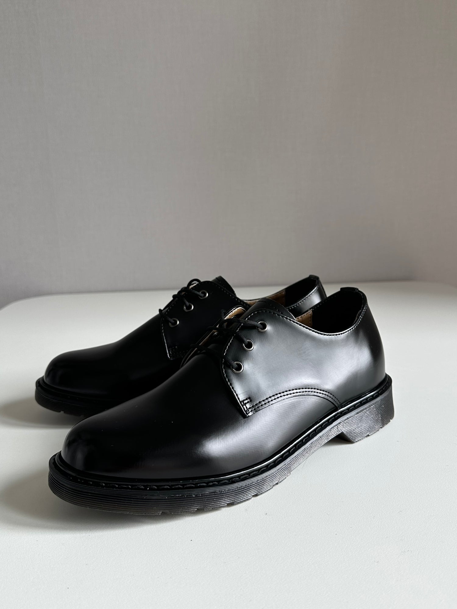 韓國製皮革傳統德比鞋