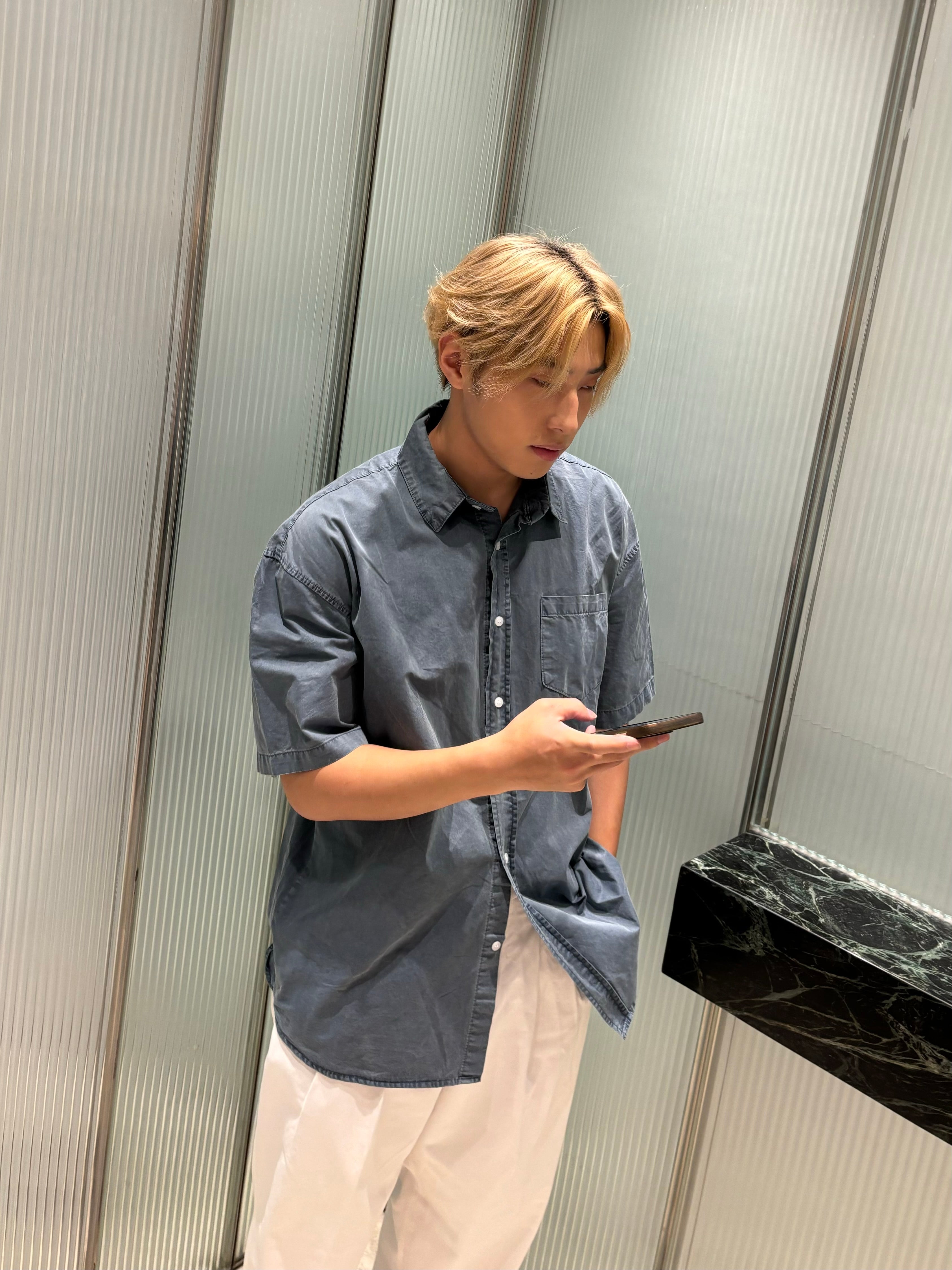 基本款短袖襯衫