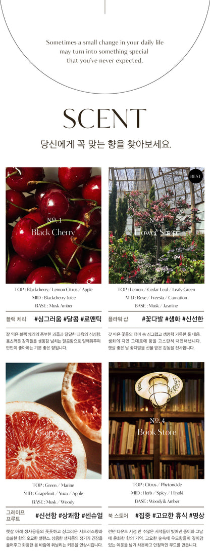 [權志龍同款]Hetras雛菊擴香(2瓶)