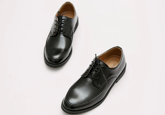 [韓國製增高2.5cm]尖頭增高皮鞋