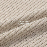 細紋翻領短袖上衣