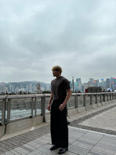 [自家品牌]純棉碳灰短袖上衣 韓國男裝