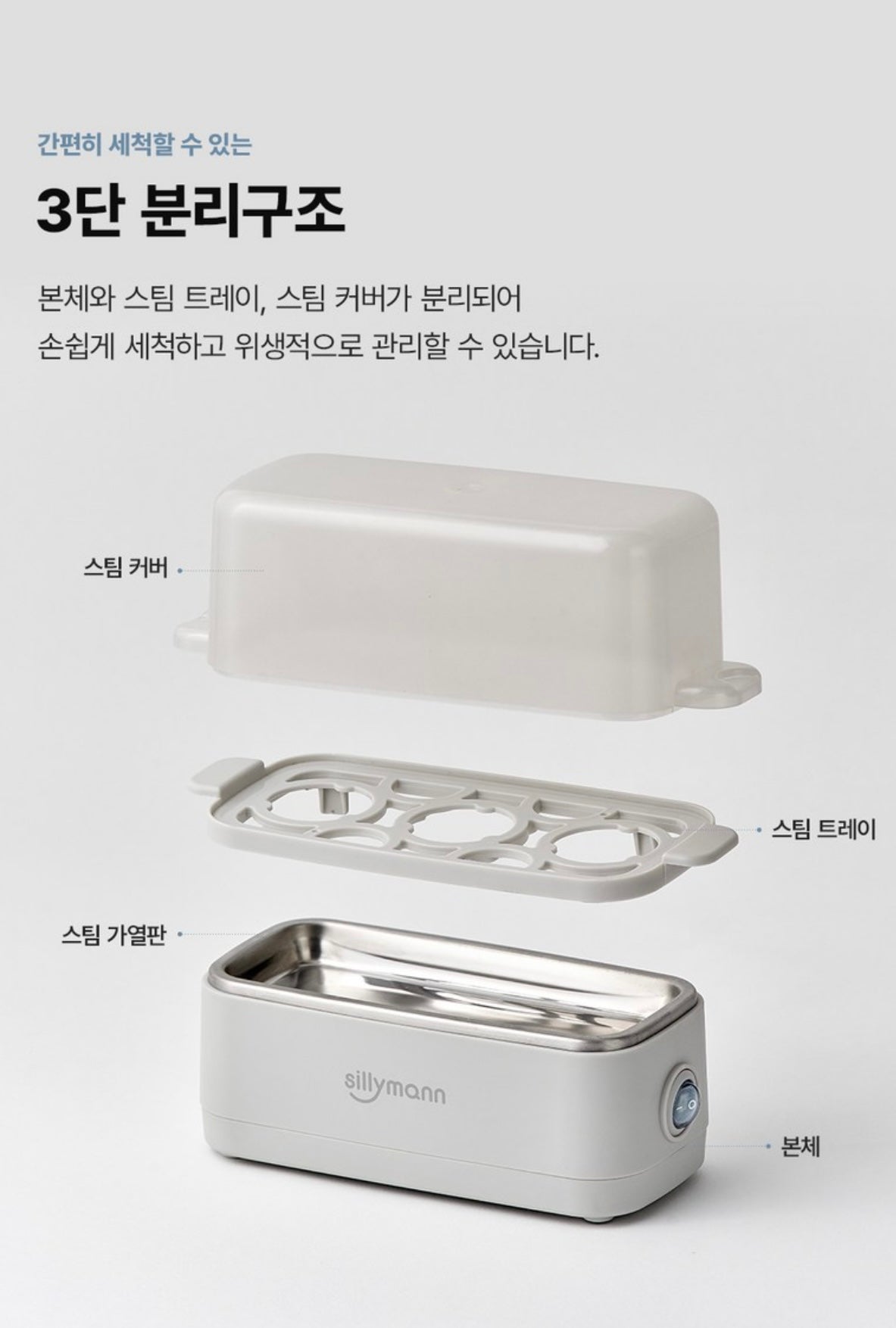 [三種雞蛋模式]糖心/半熟/全熟蒸蛋器(3粒)