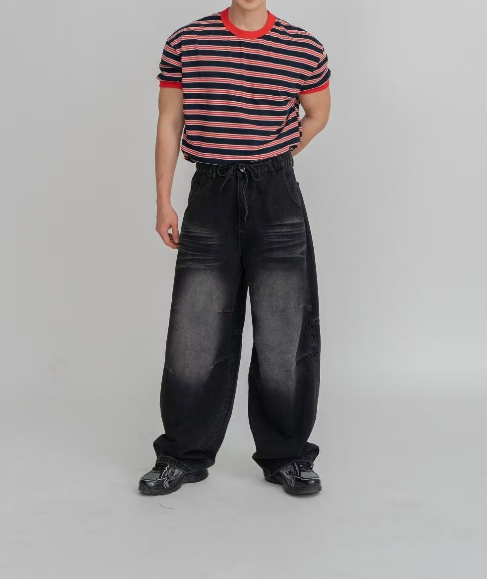 [可調校長度!]漸變牛仔褲