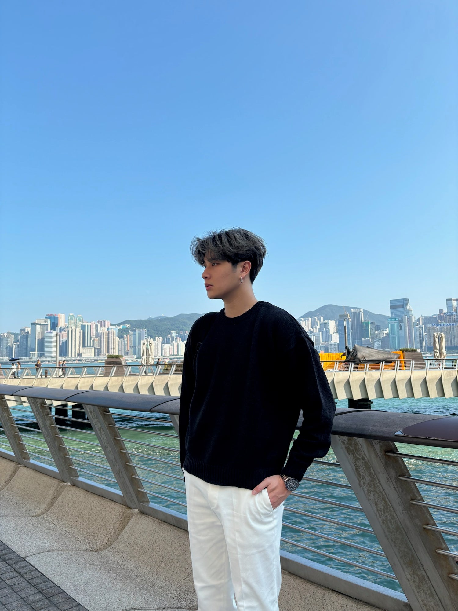 百搭毛冷上衣 香港男裝