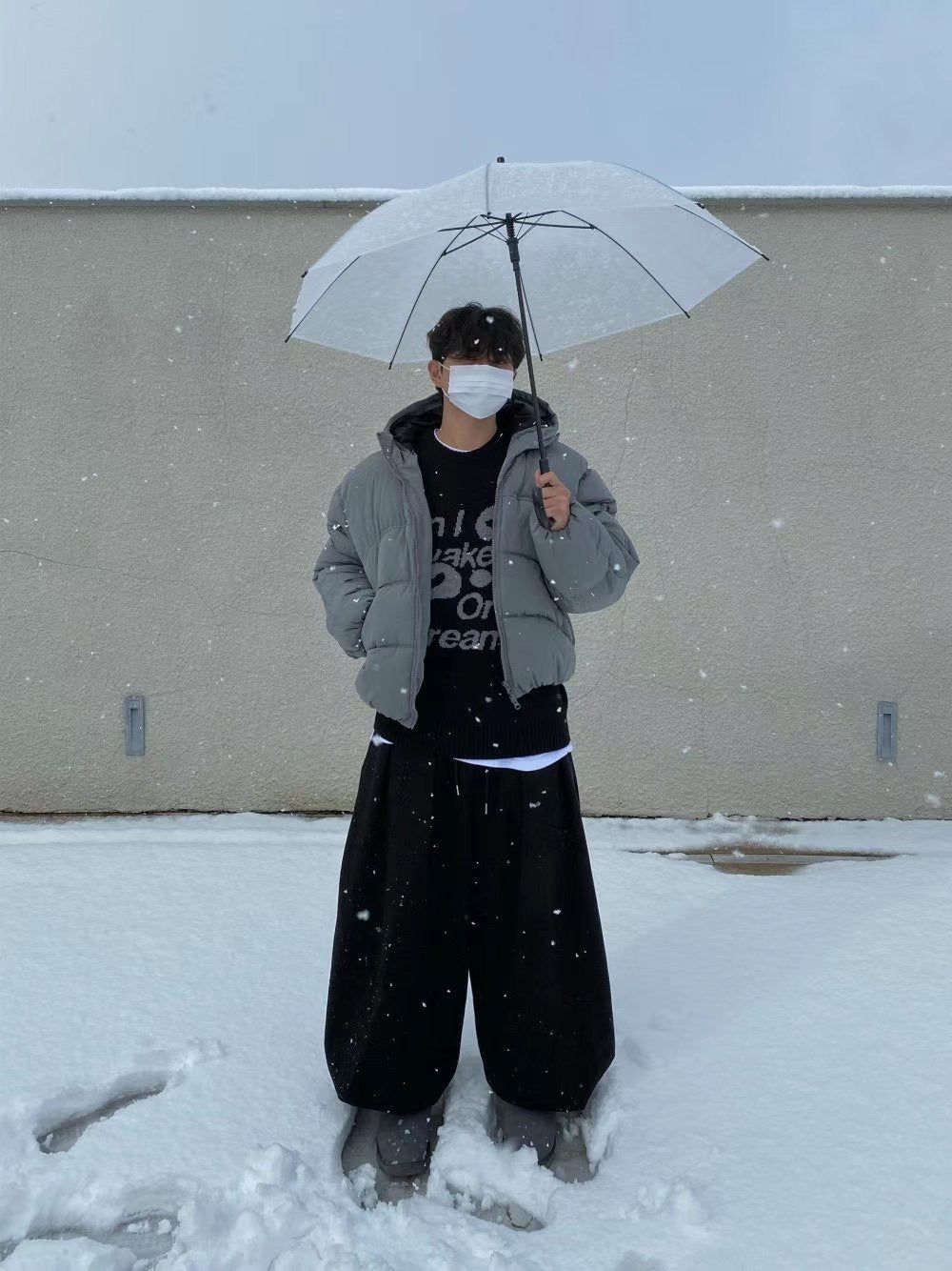 羽絨短外套 韓國男裝