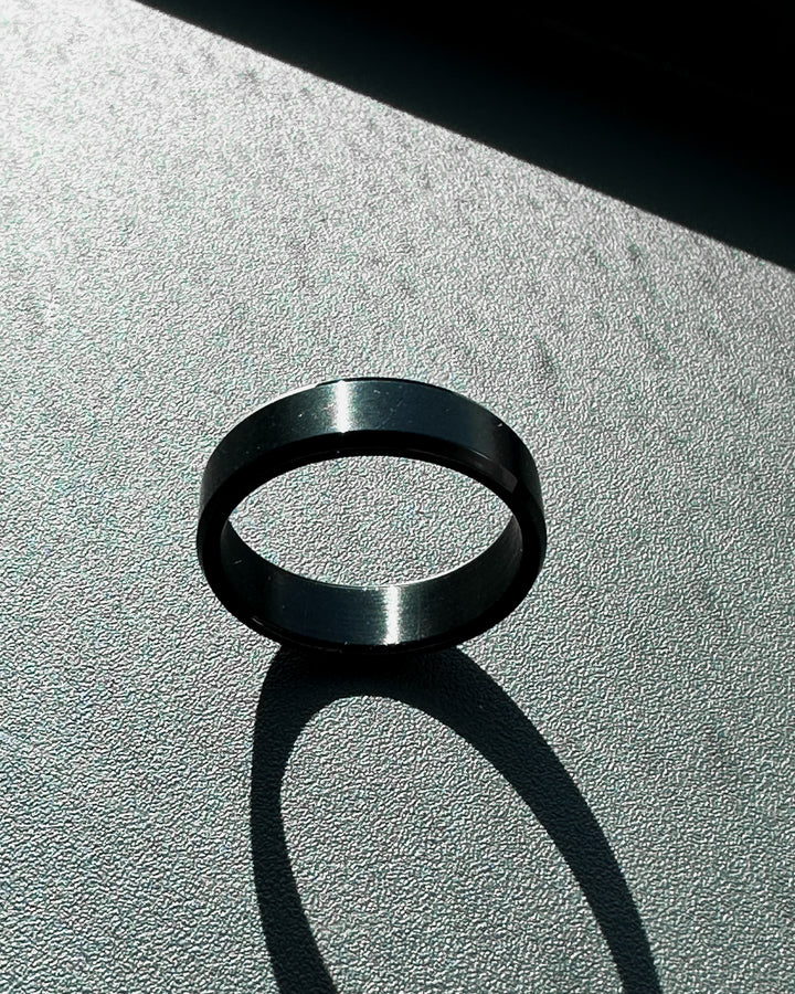 Black Titanium Ring