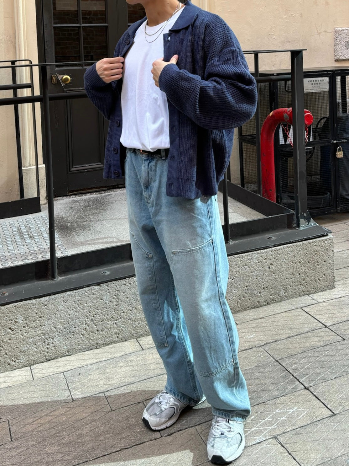 韓系街頭牛仔褲