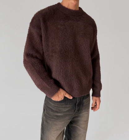 超柔軟長袖毛上衣