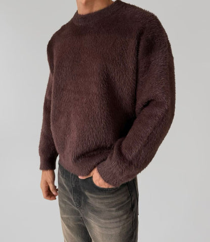 超柔軟長袖毛上衣