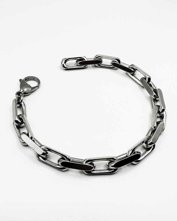 Fluid Square Chain Bracelet
