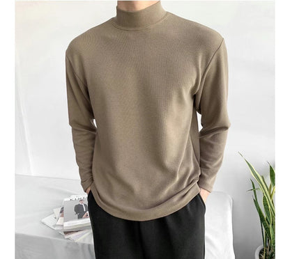 必入!半領上衣Basic Turtle Neck Top