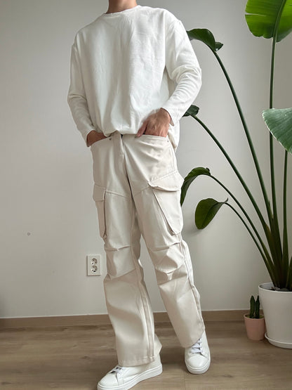 側袋工裝褲 香港男裝褲