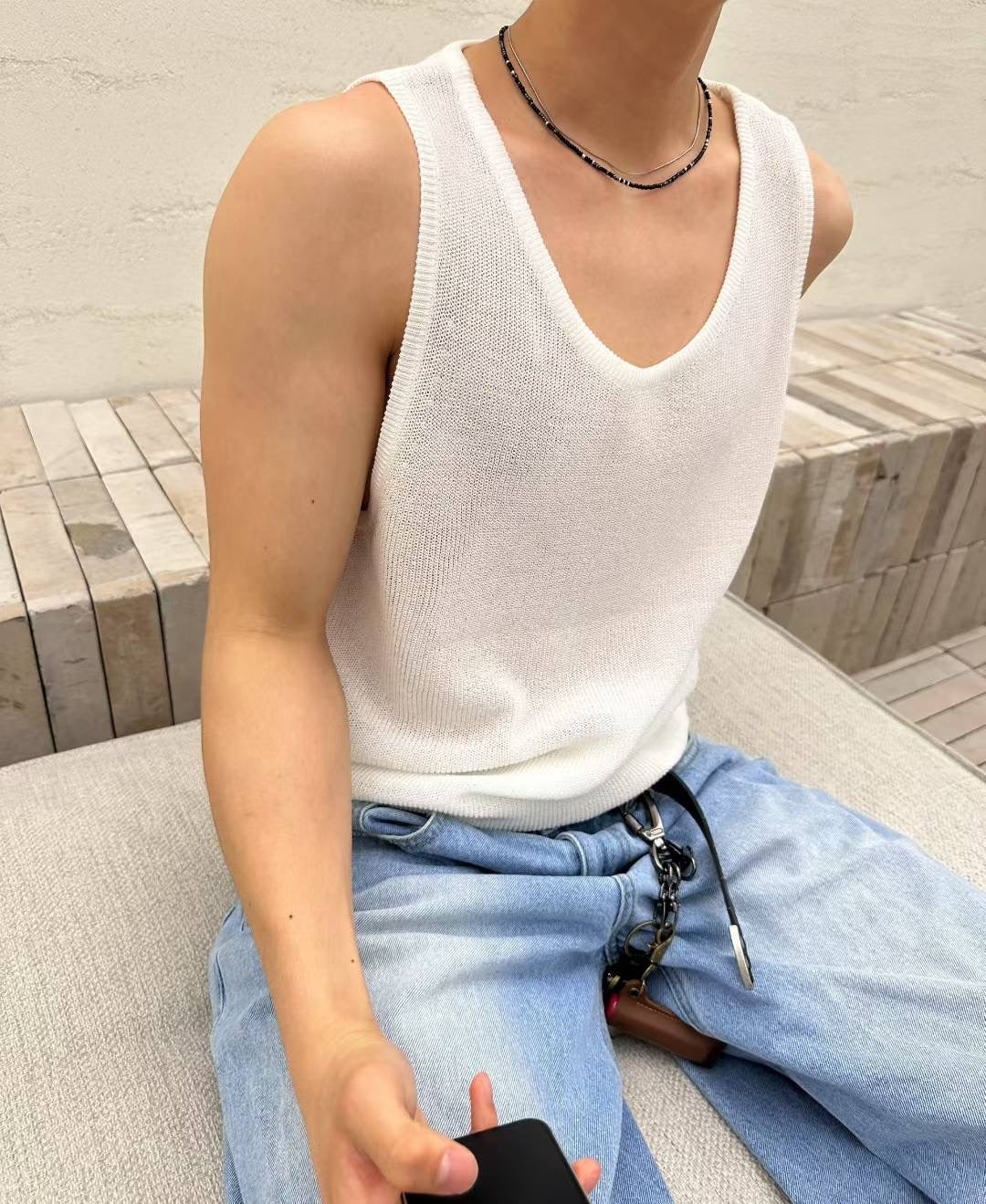 質感韓系背心 韓國男裝