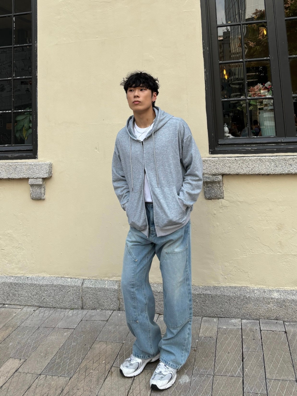 韓系街頭牛仔褲