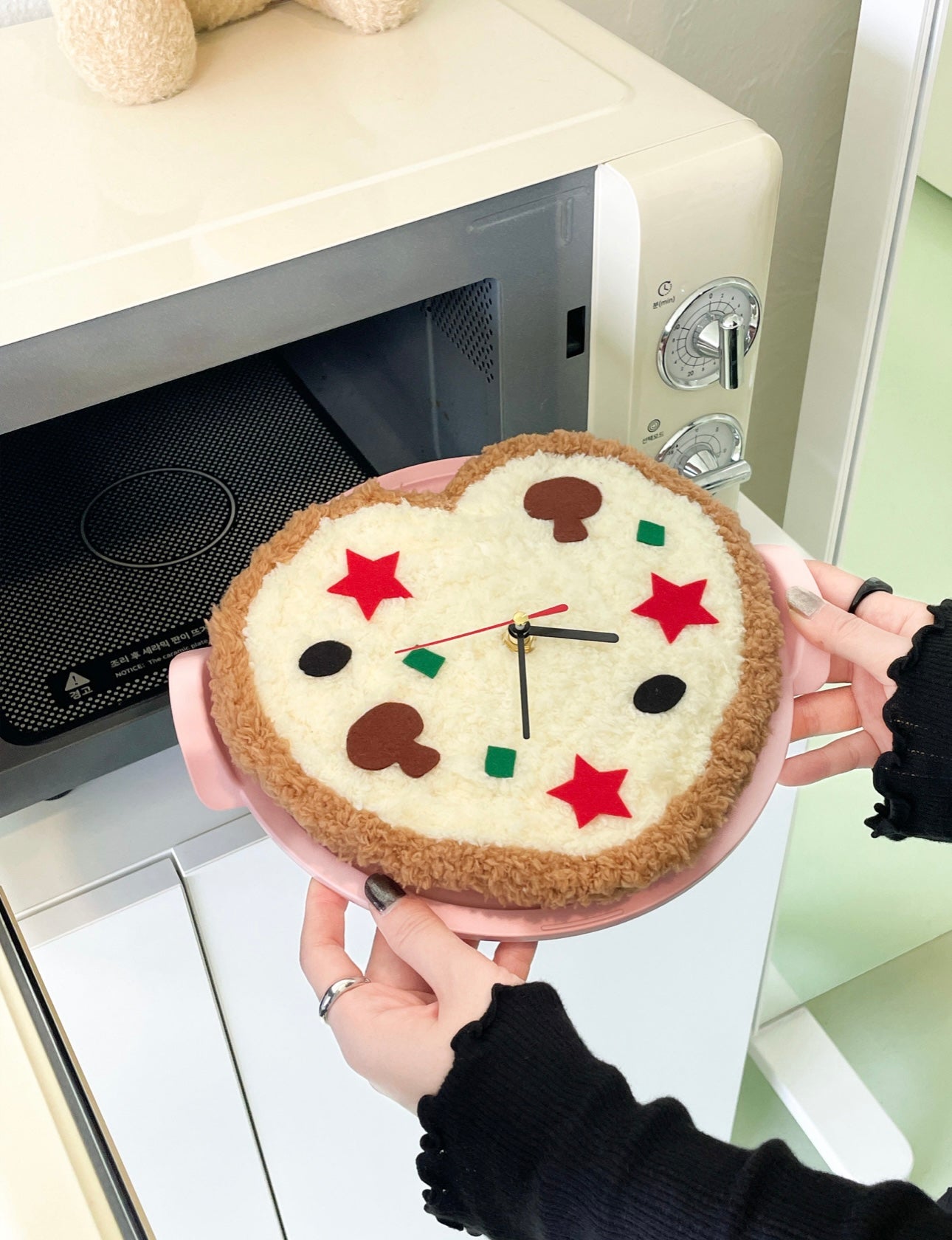 [韓國小眾心思設計]毛冷時鐘