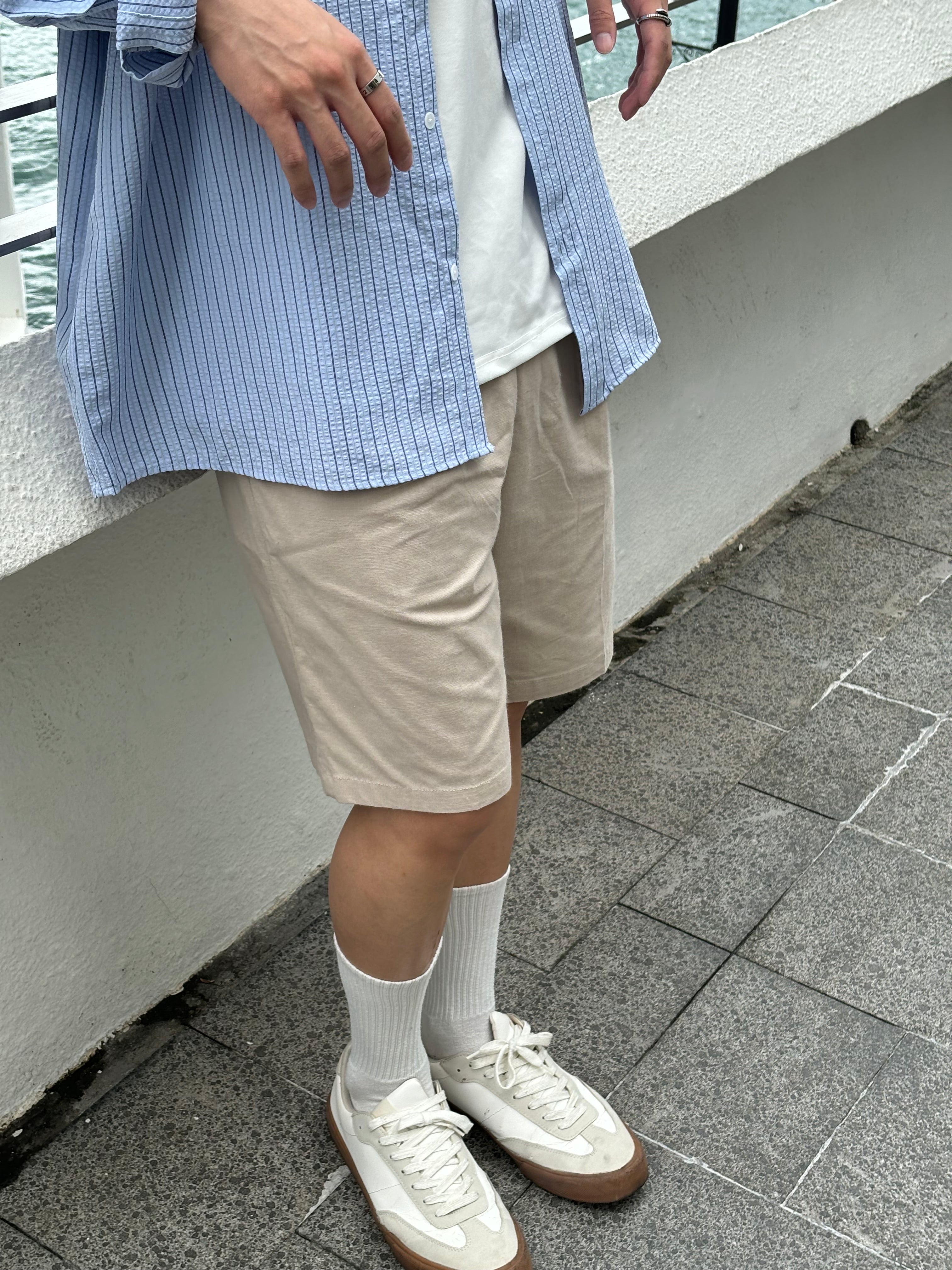 彈性基本款短褲