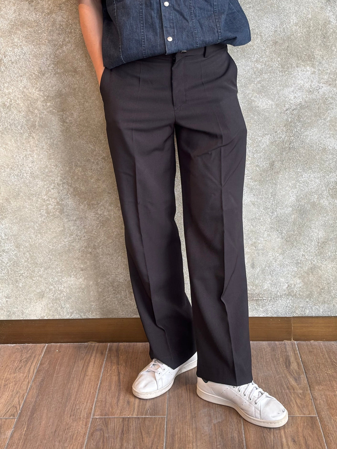 修腳基本款落地長褲