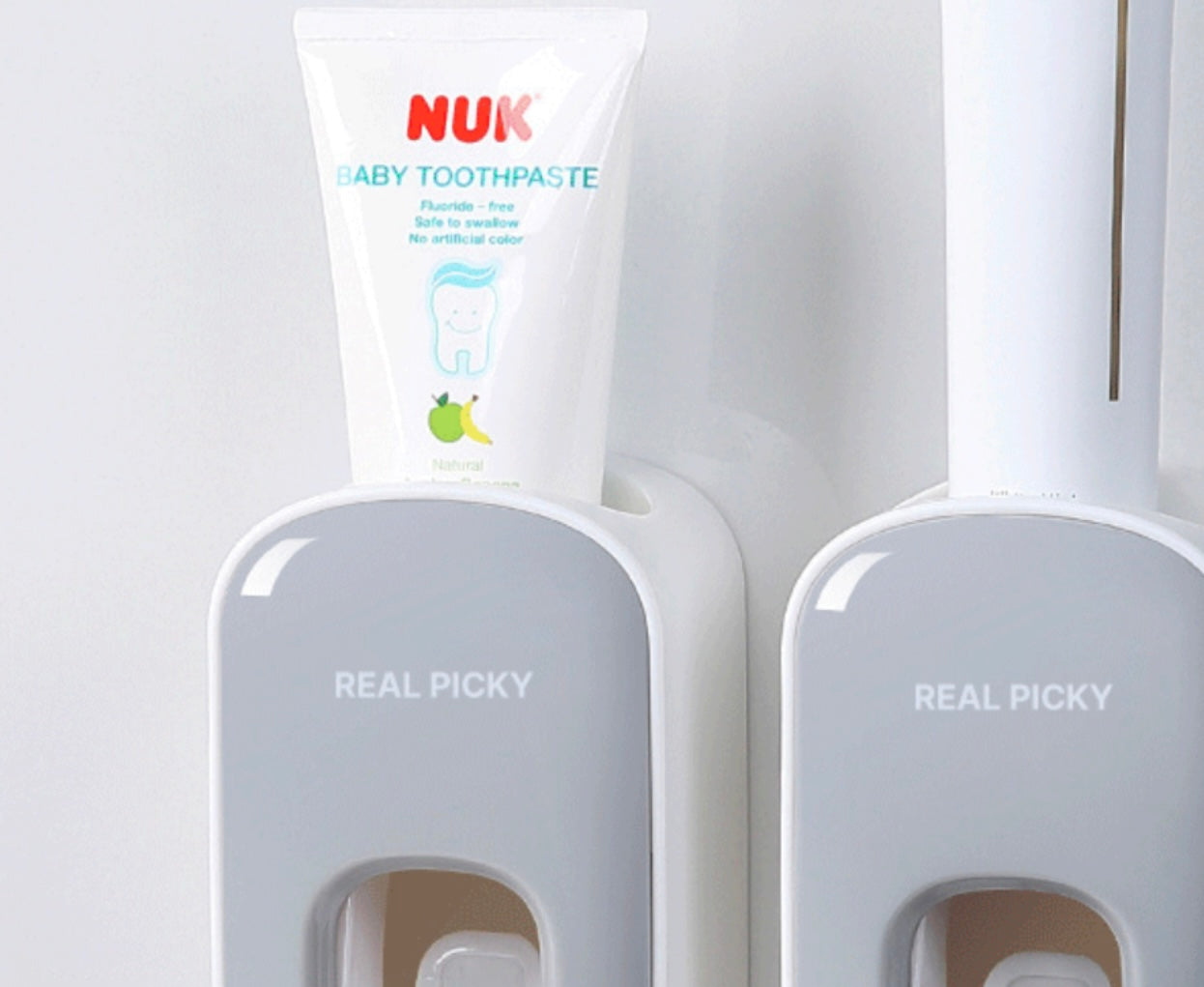 [牙膏衛生]一按出牙膏器