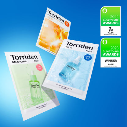 熱門面膜]Torriden精華面膜10片裝