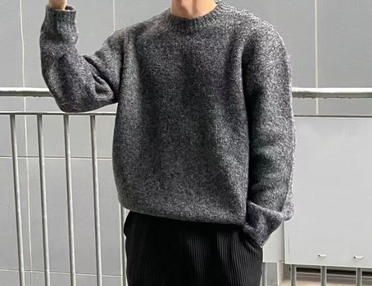 純色柔軟冷衫