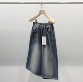 中長過膝牛仔褲 韓國男裝