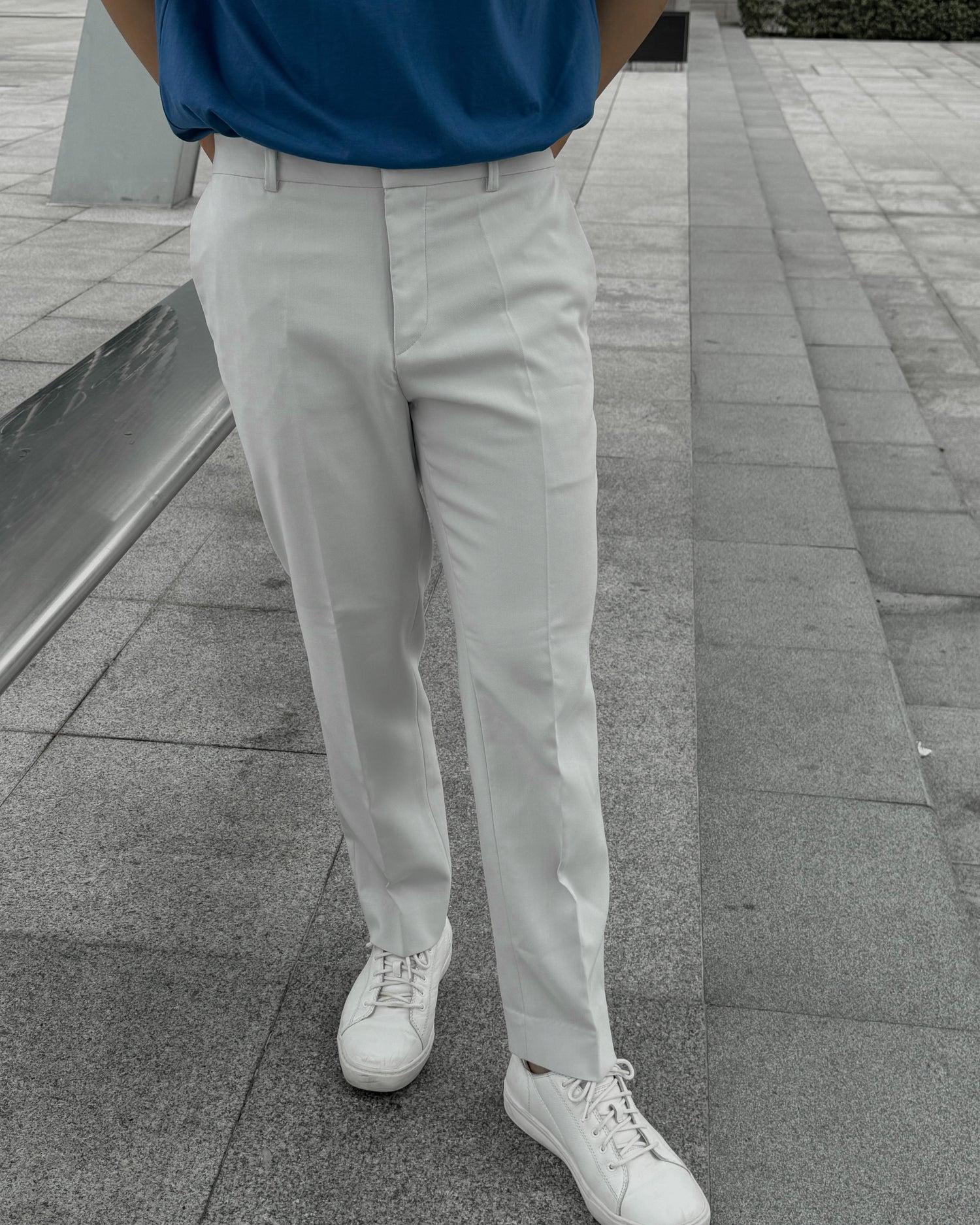 現貨 直腳九分長褲