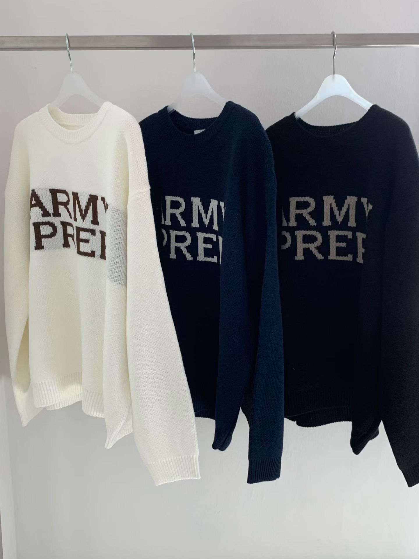 ArmyPrep針織長袖冷衫