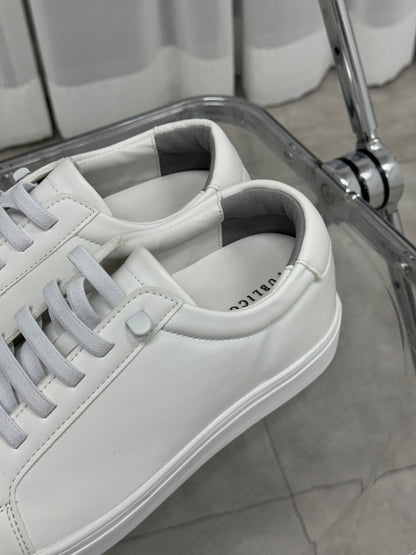 [韓國製增高3cm]純白波鞋