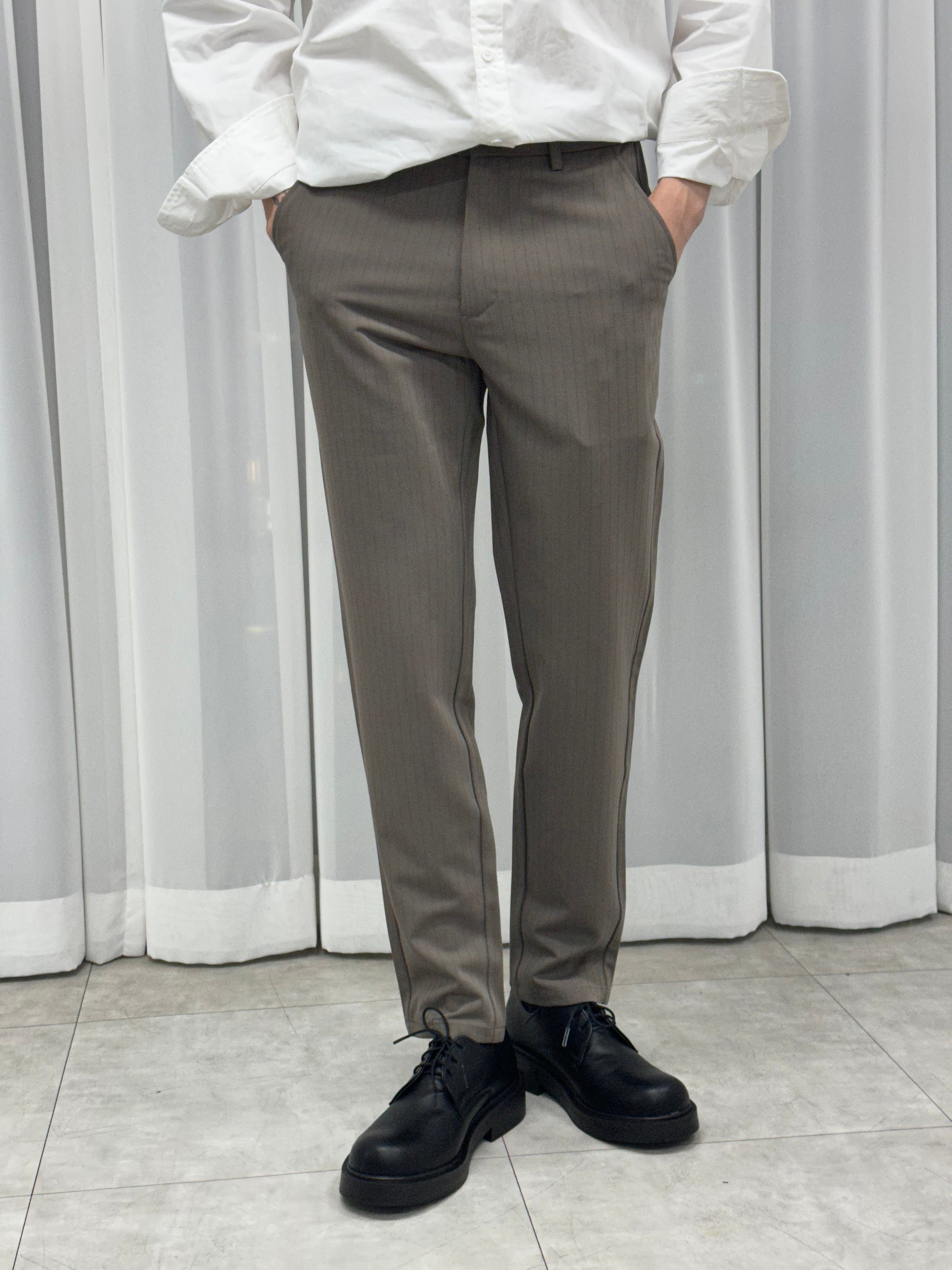 [韓國製增高4cm]加厚尖圓頭德比鞋Derby Shoes