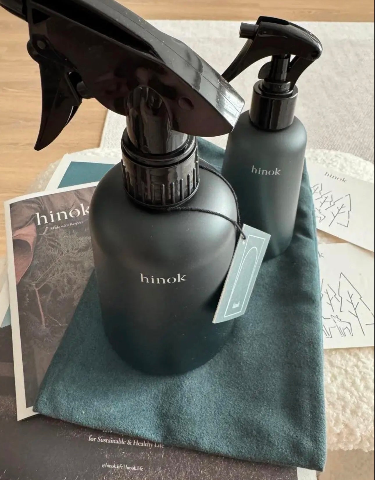 Hinok無酒精森林濟州檜柏水空氣香氣劑