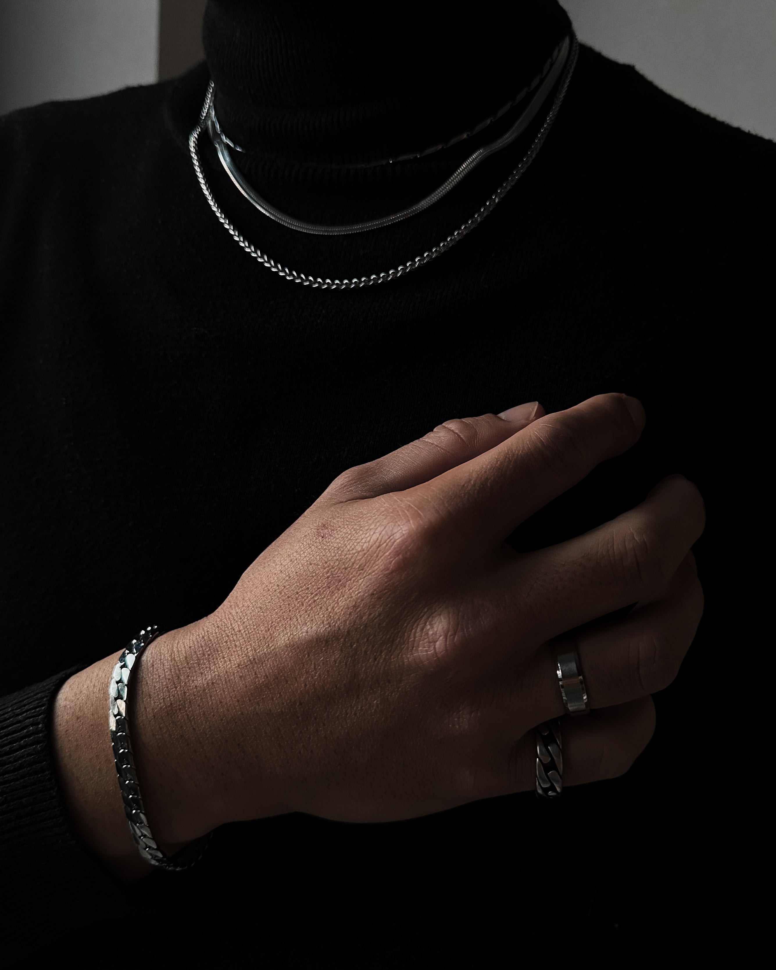 Swirl Chain Bracelet
